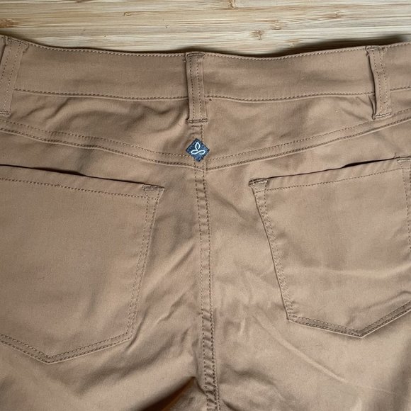 Prana Women's Climbing Pants Size 4 tan - Picture 3 of 8